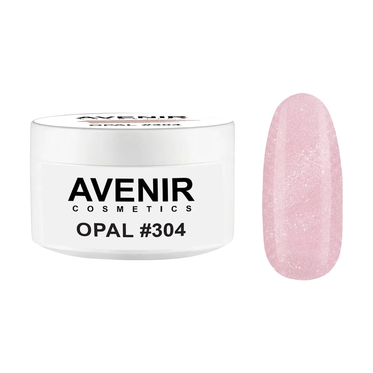 Гель для нарощування нігтів Avenir Cosmetics Opal 304, 15 мл
